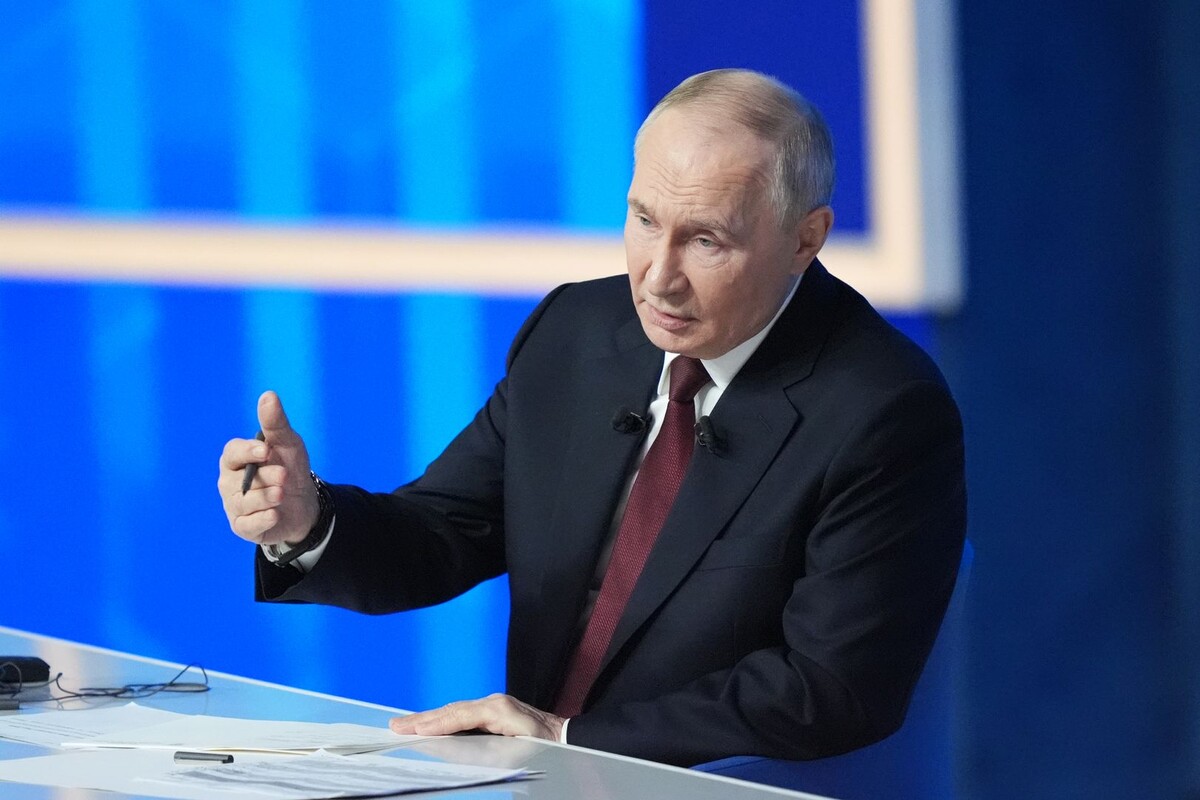    Президент РФ Владимир Путин / Источник: © ИЗВЕСТИЯ/Андрей Эрштрем