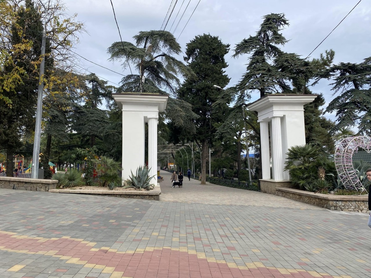 Алушта. Приморский парк. (из свободных источников)