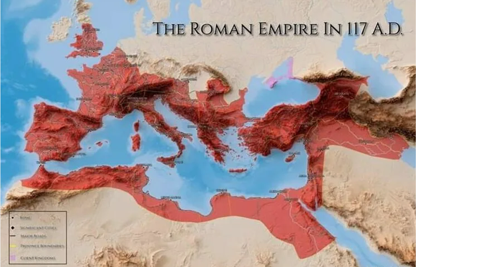 Римская империя на пике её могущества