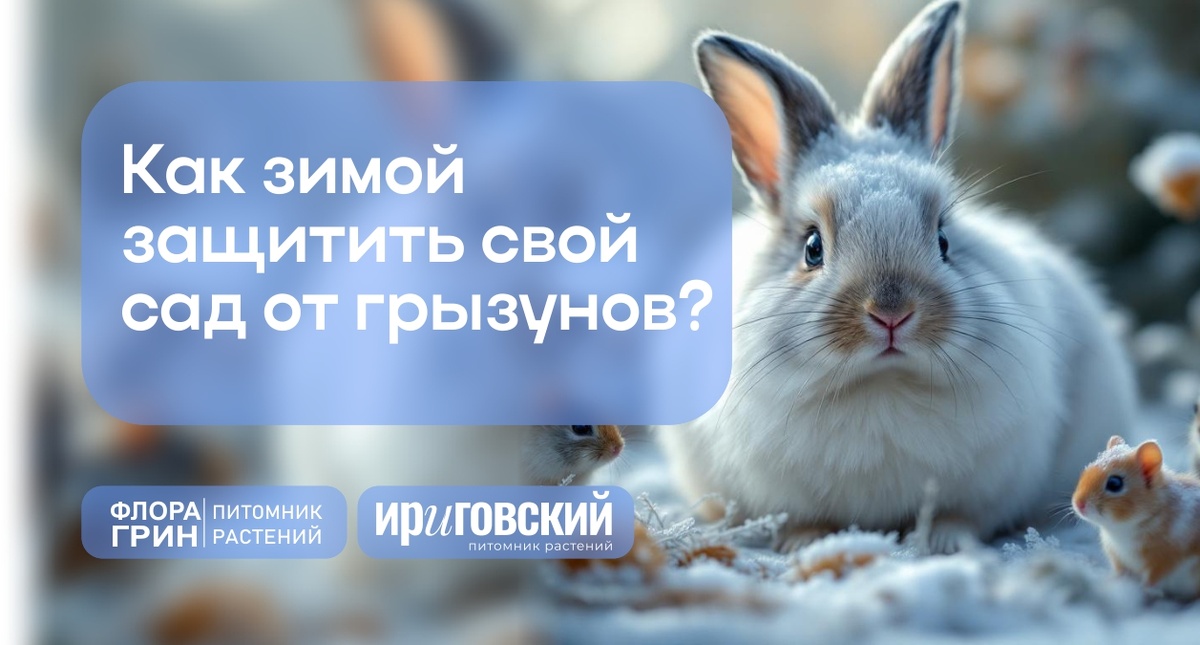 Как зимой защитить свой сад от грызунов?