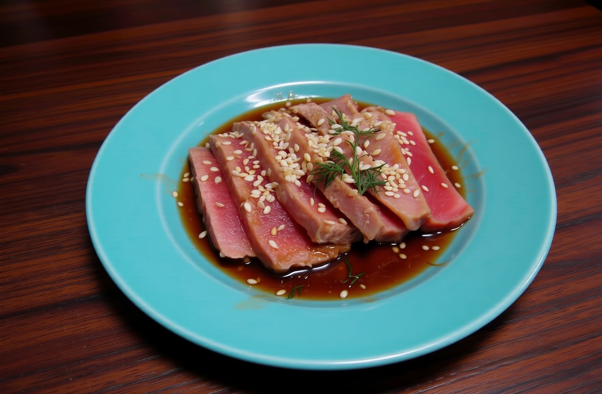 Тунец конфи из сувид