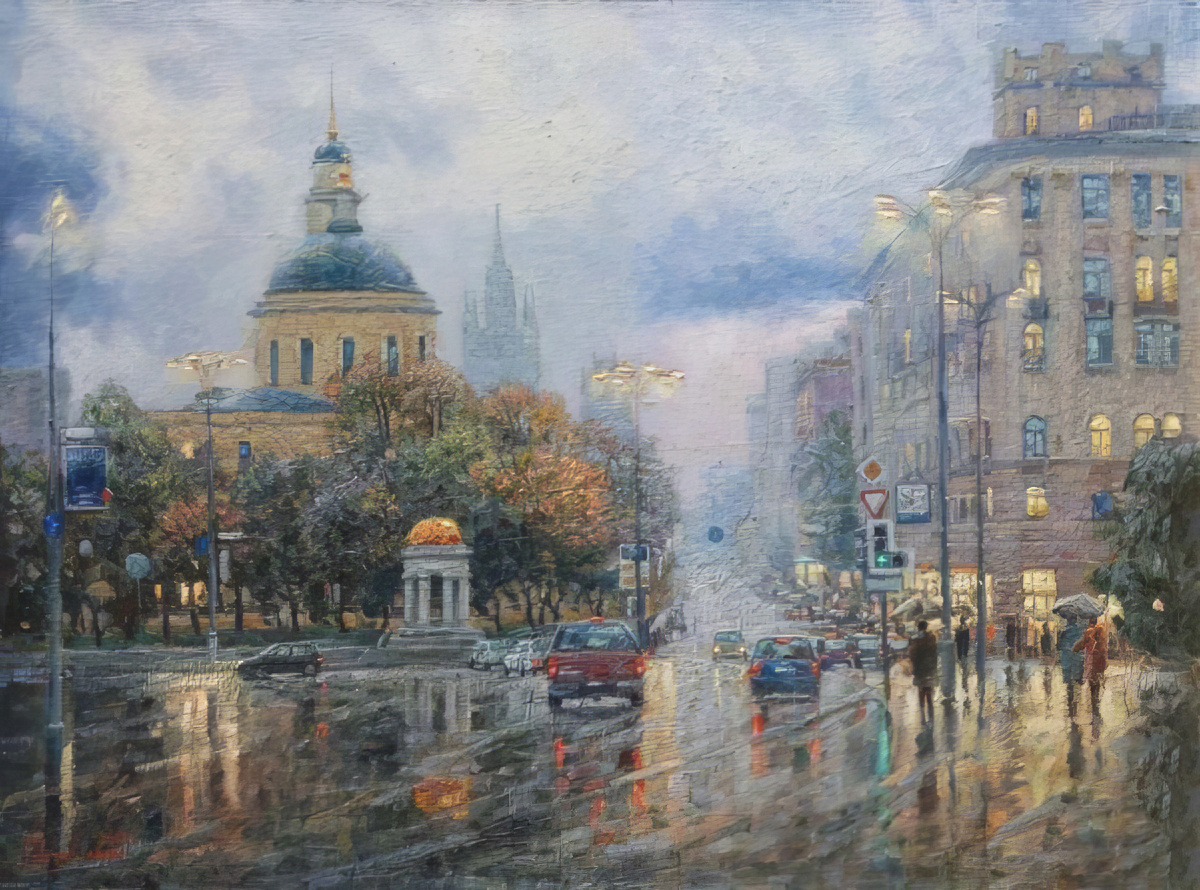 Разживин Игорь. Площадь никитские ворота