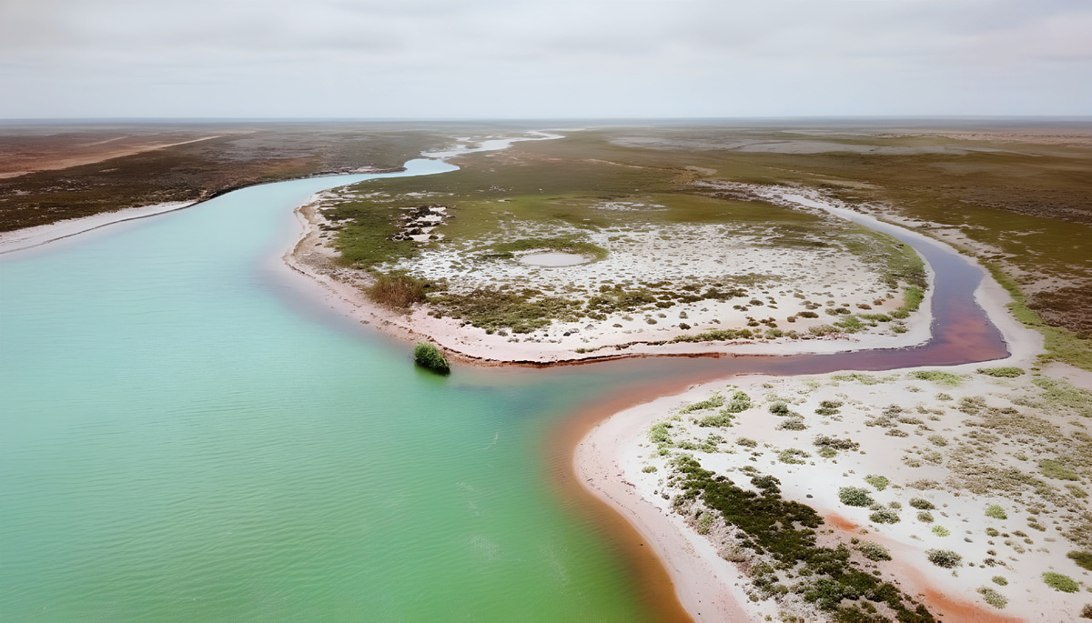 Горькая речка на горе Большое Богдо 