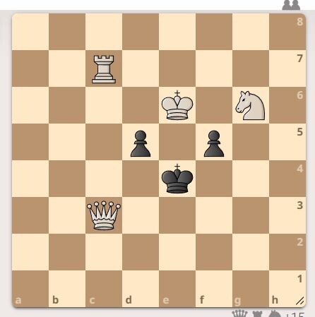 Гениальный мат против 2 пешек, не каждый решит