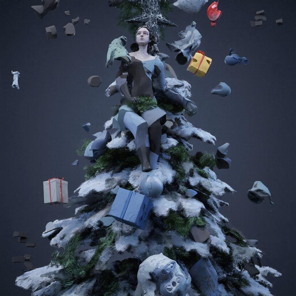 Тут я думаю и без подсказки видно, не вооружённым глазом, нейросеть Kandinsky)