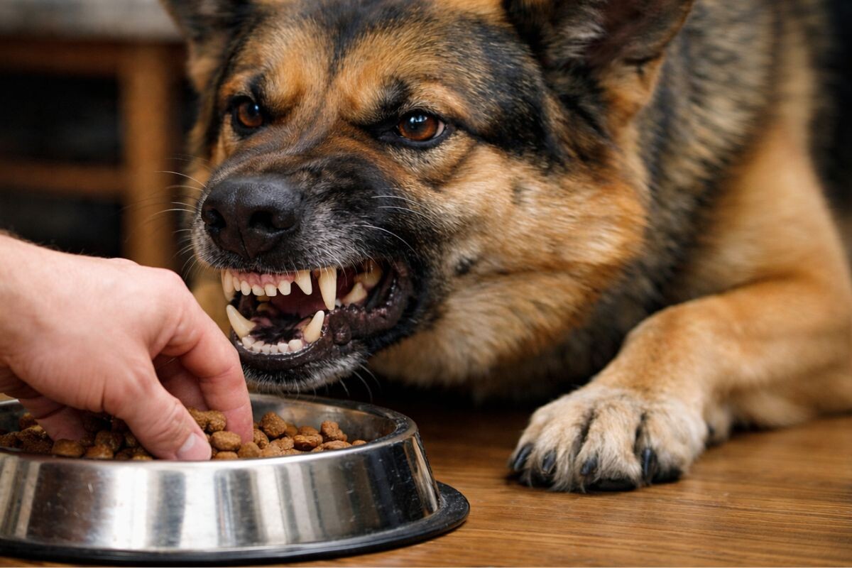 Почему нельзя забирать еду из миски у собаки 