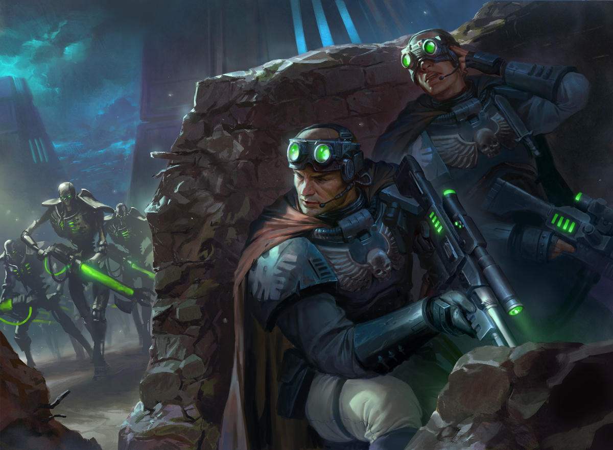 Изображение: разведка на планете некронов. Автор Billy Christian