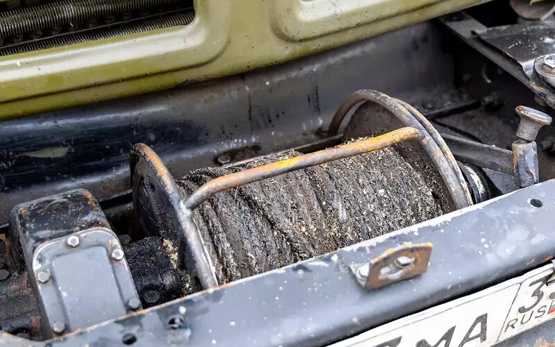    Часть машин комплектовали лебедками.