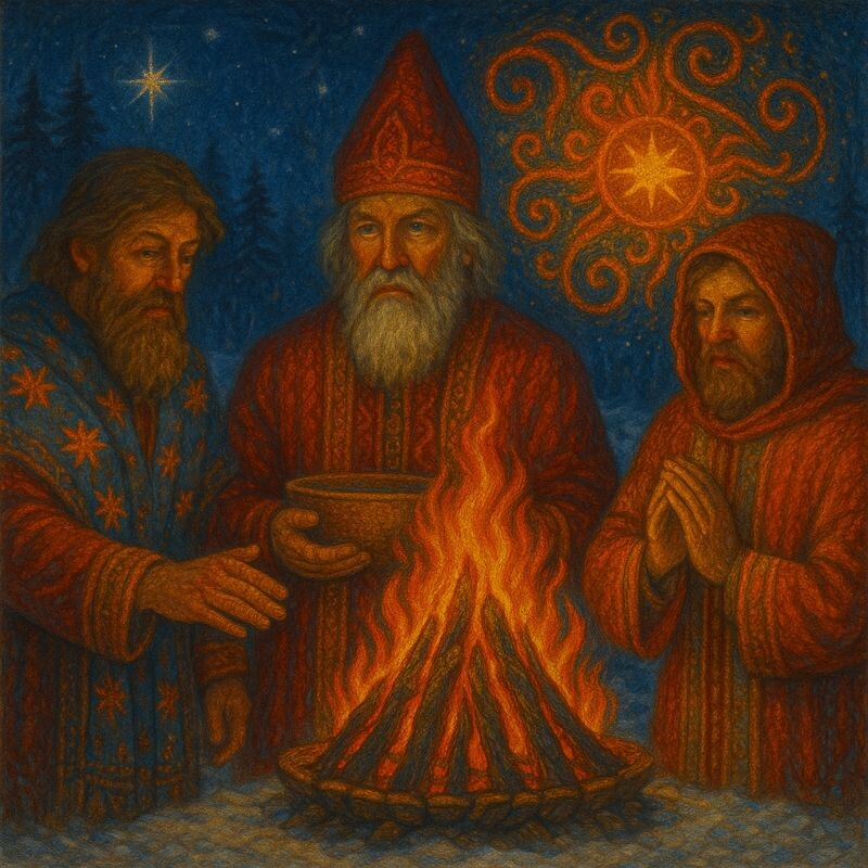 19 декабря 2025 года, Славянский праздник Зимняя Братчина Ювелирная мастерская Брока