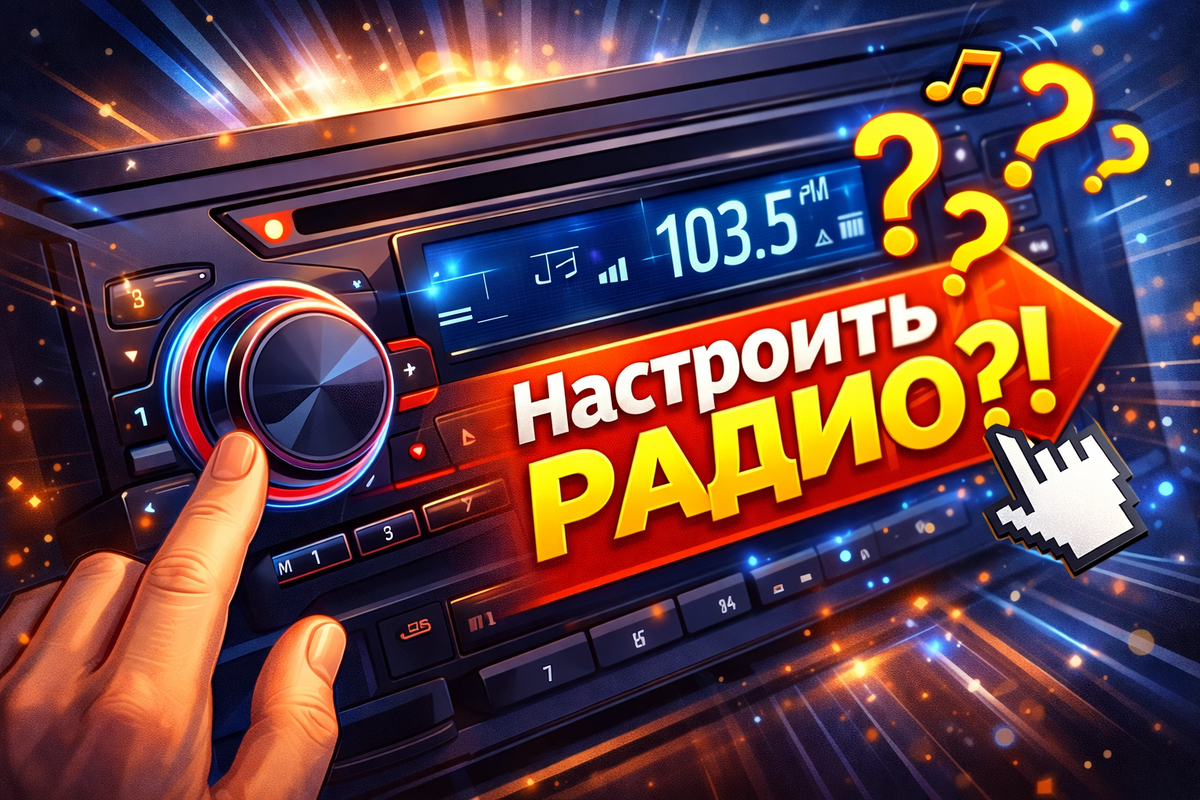 Как на магнитоле пионер настроить радиостанции