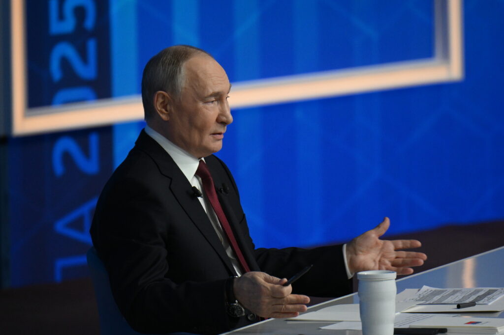    Владимир Путин. Фото: «Республика» / Сергей Юдин