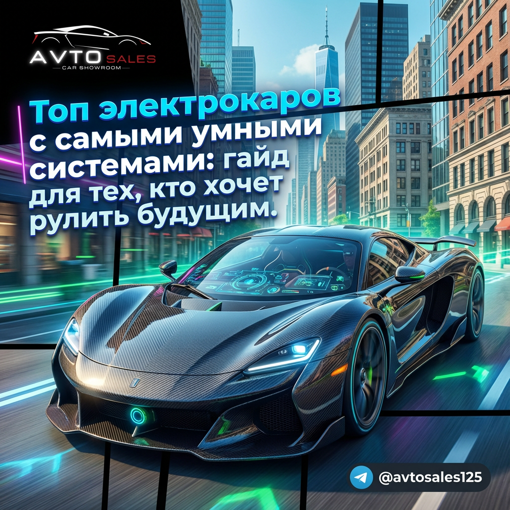    Умные электромобили 2025: ТОП моделей с уникальными технологиями для вас Авто Сейлс