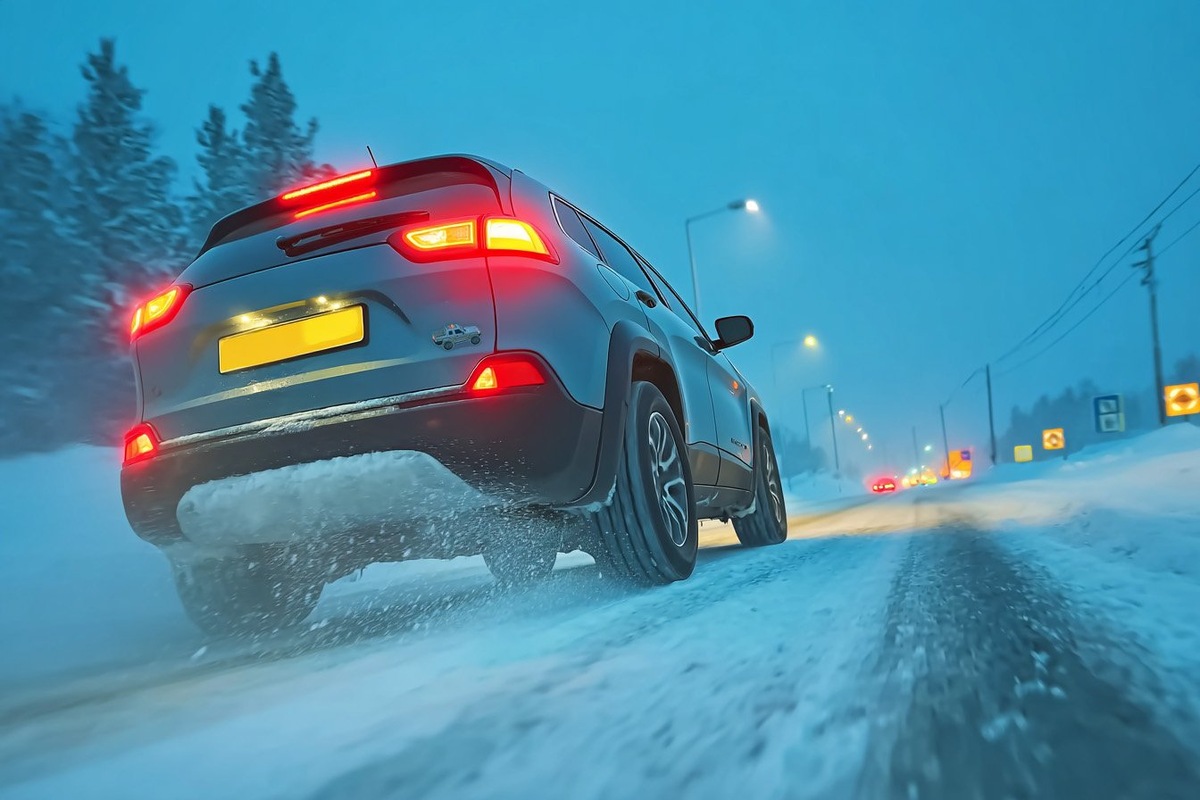     Основные проблемы связаны с недостаточным сцеплением шин с дорогой и налипанием снега