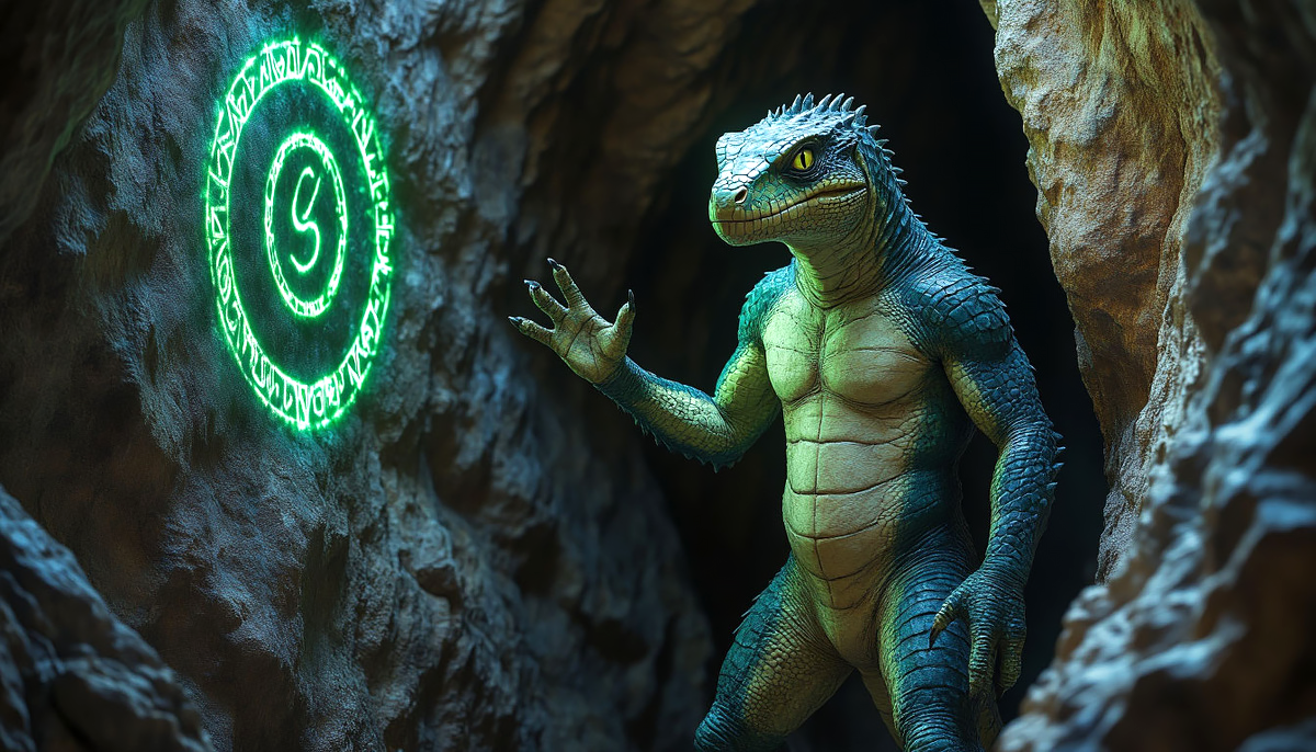 Существо использовало какое-то невероятное умение для открытия прохода.