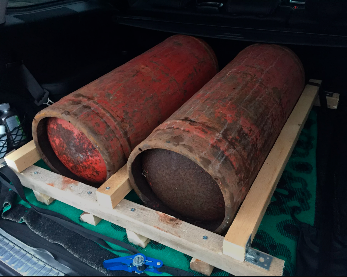 Балона пропана в авто