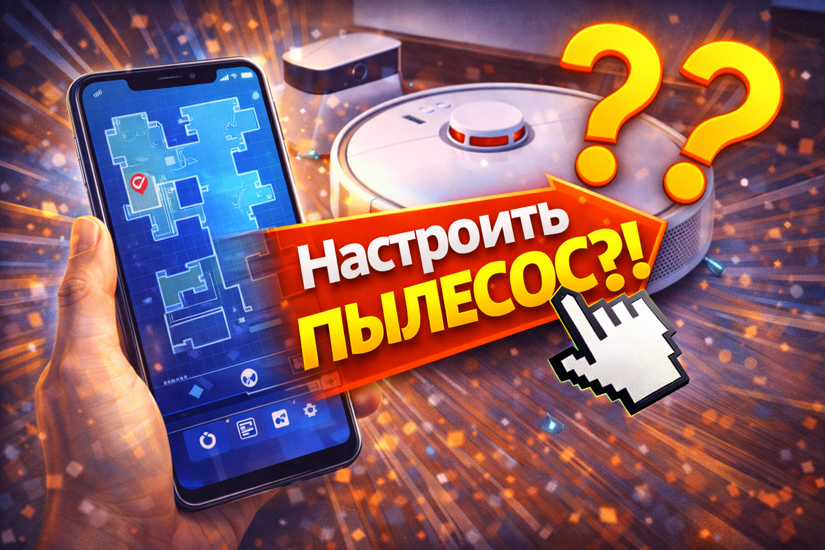 Как настроить пылесос Xiaomi