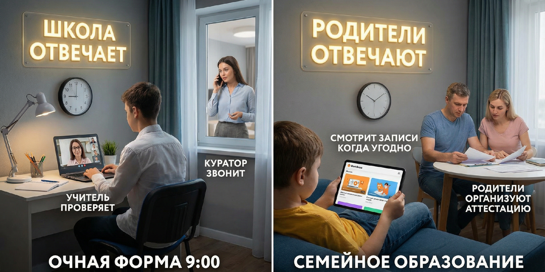 Дистанционное vs семейное обучение: юридические различия, которые нужно знать