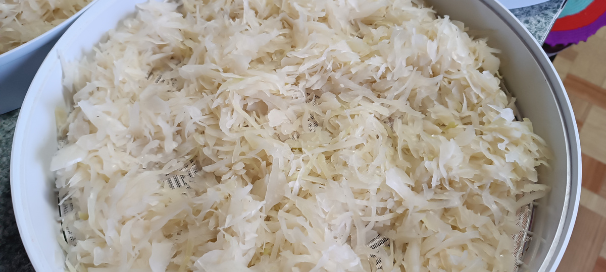 Отваренная капуста пойдет на сушку