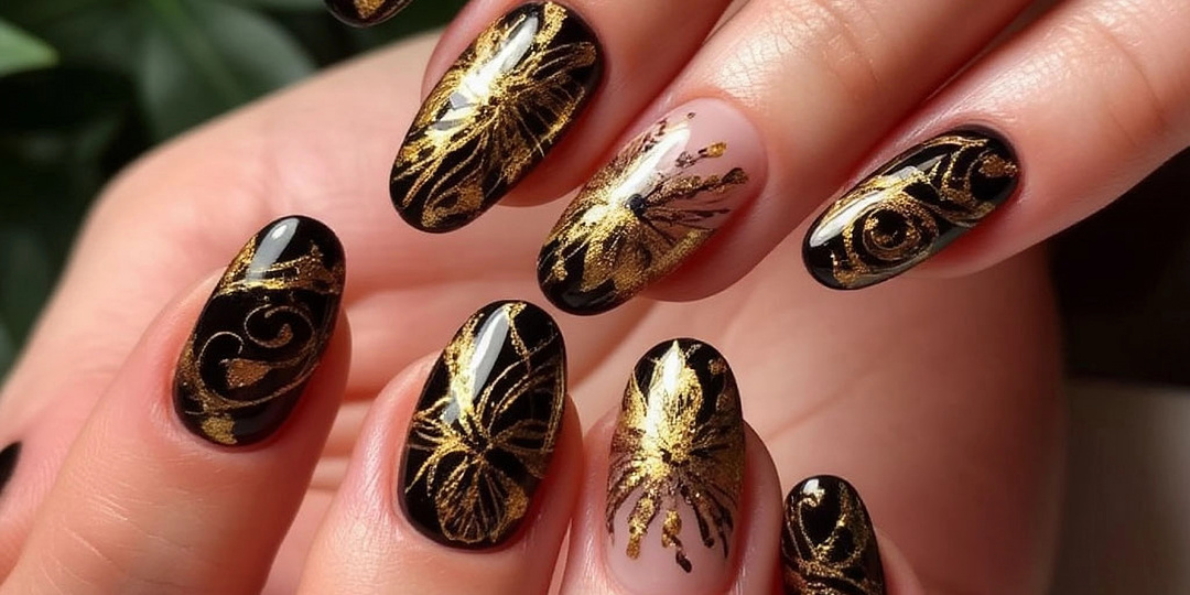 Журнал "Моднявая" √11. Золотой маникюр