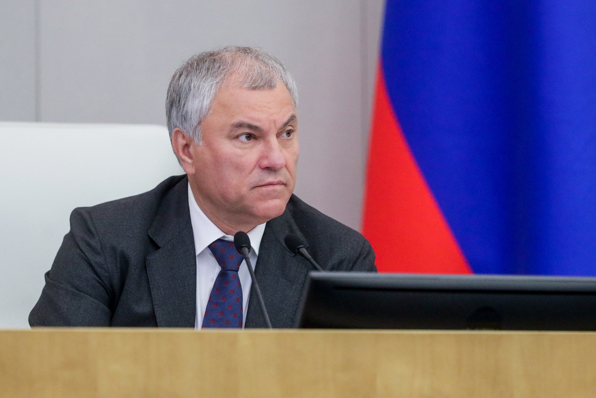    Спикер Госдумы РФ Вячеслав Володин  Марат Абулхатин/ТАСС
