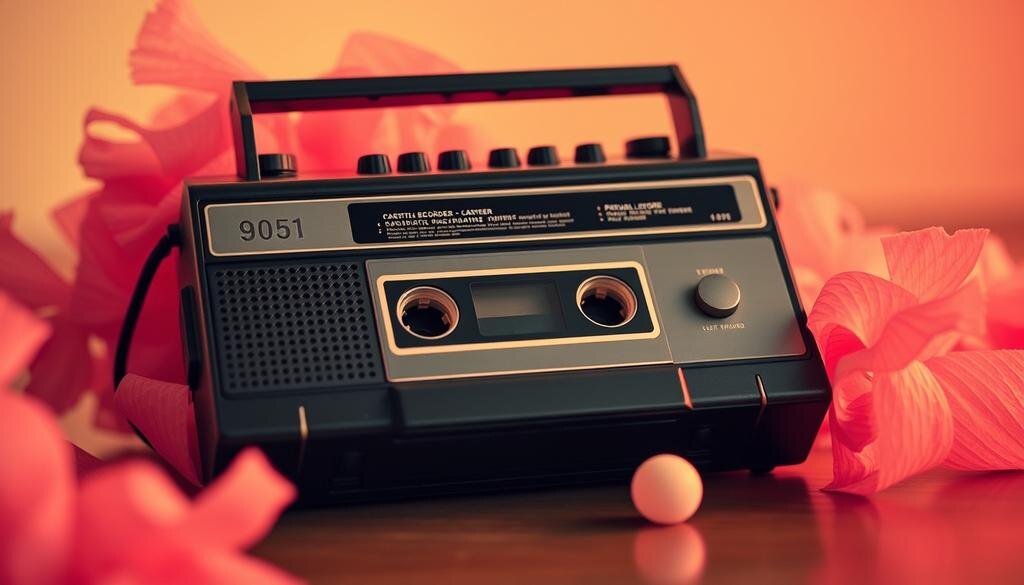    Кассетный магнитофон 60-х годов