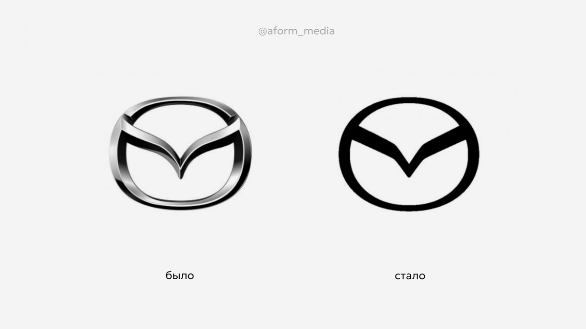 Новый логотип Mazda
