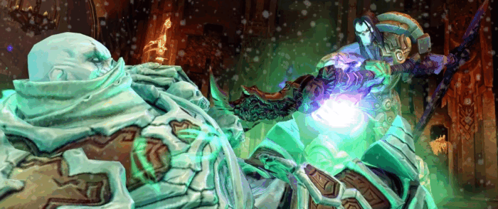 Gif картинка "Отрывок из кат-сцены после битвы с Фарисиром"