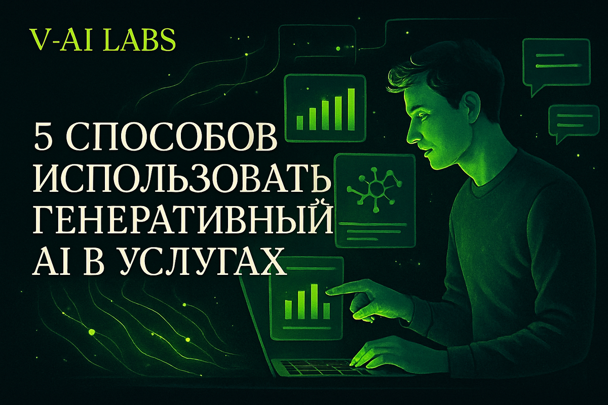    5 способов использовать генеративный AI в услугах