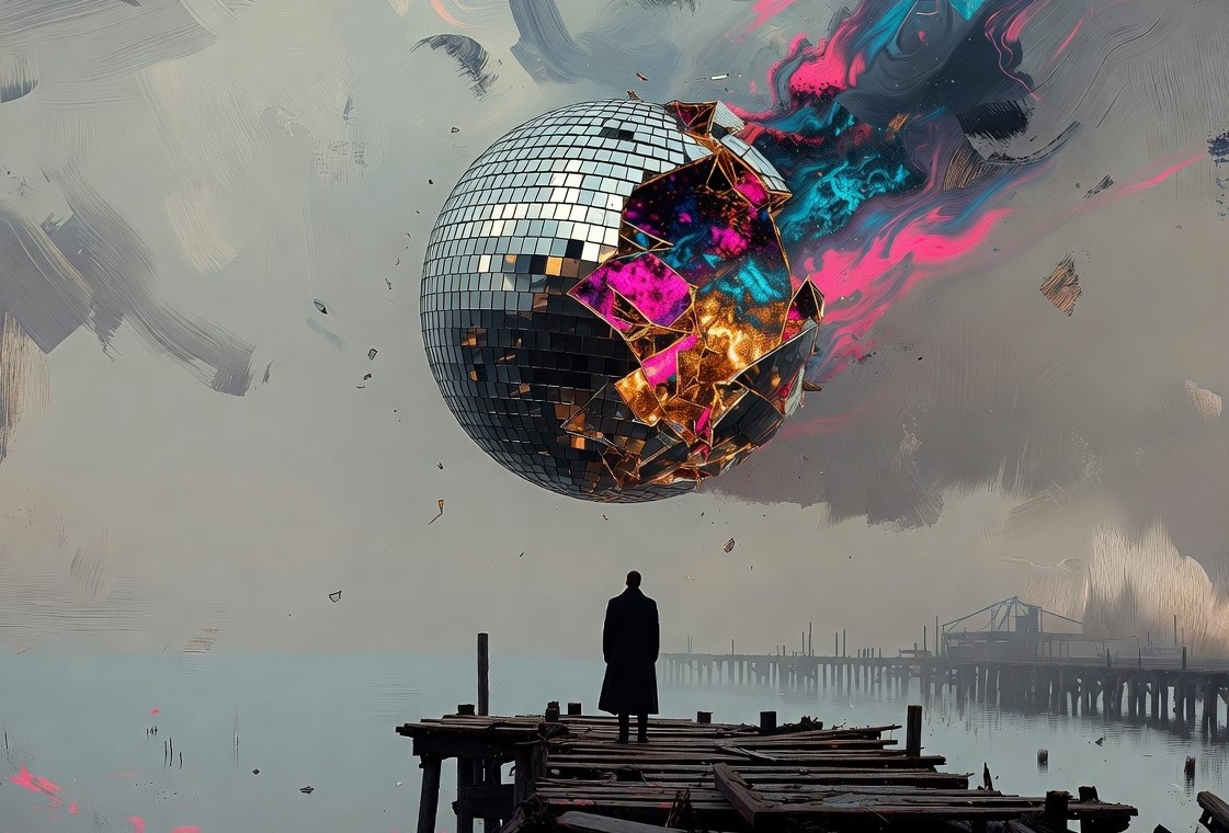 Ядро Разбитого Мира. Красота, сохранившаяся только в осколках воспоминаний. Фанатский арт, вдохновленный игрой.
