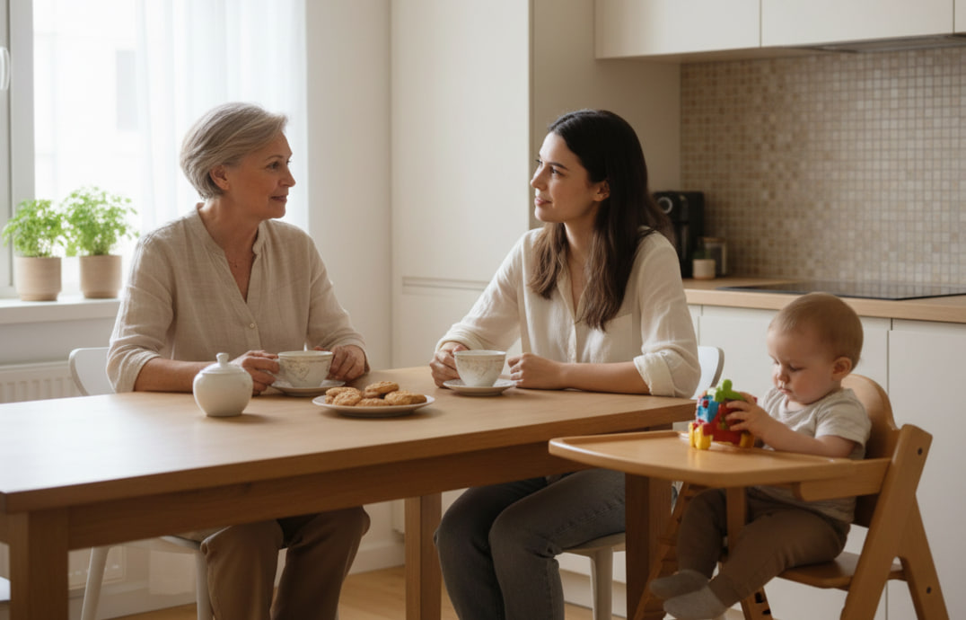 В какой-то момент бабушка может перестать учить жизни и сказать: «Ты знаешь, я смотрю — у тебя все получается»