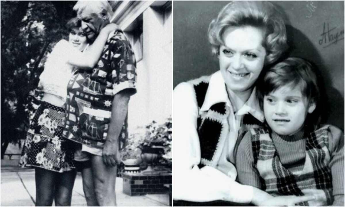 Варвара с отцом и мамой. Фото: Pinterest