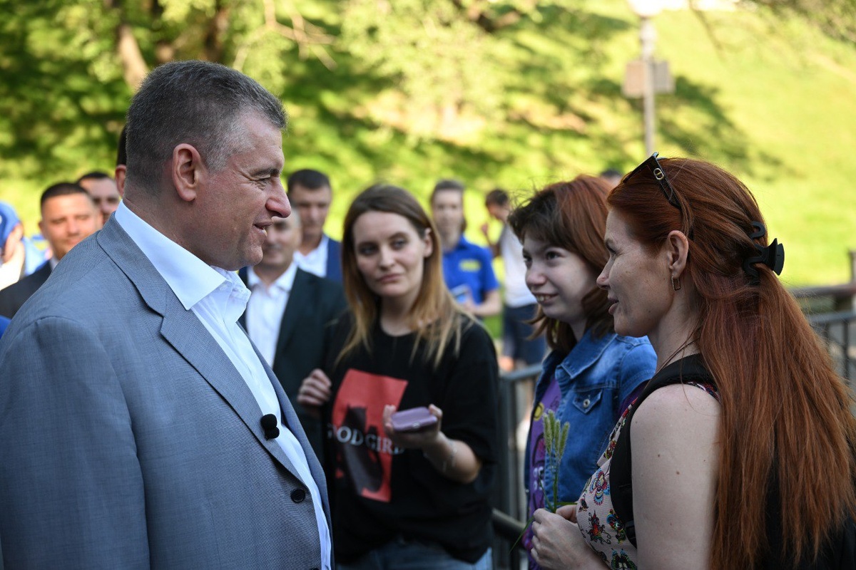 Председатель ЛДПР Леонид Слуцкий