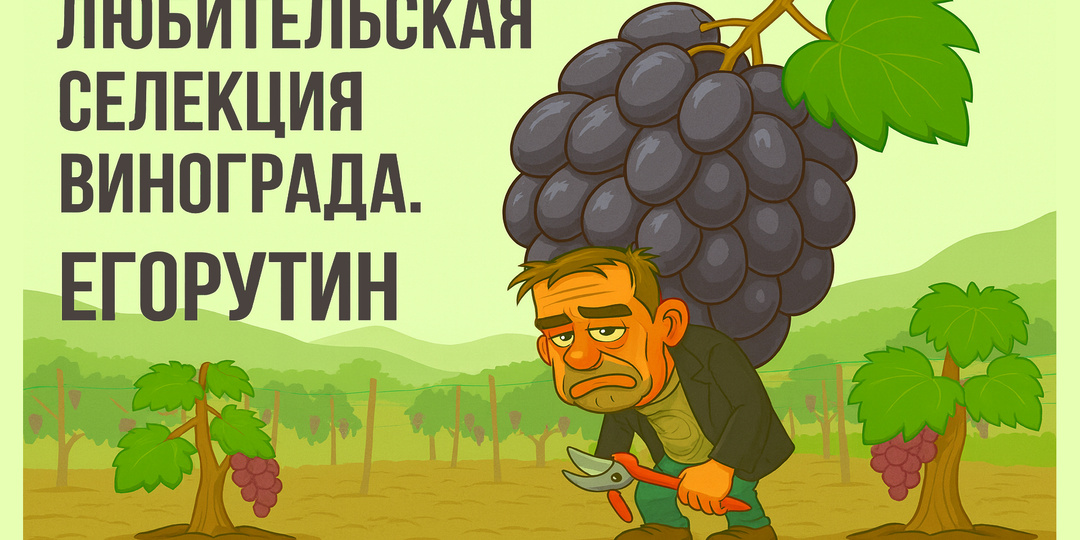 🍇 Любительская селекция винограда: Как рождаются новые гибридные формы!