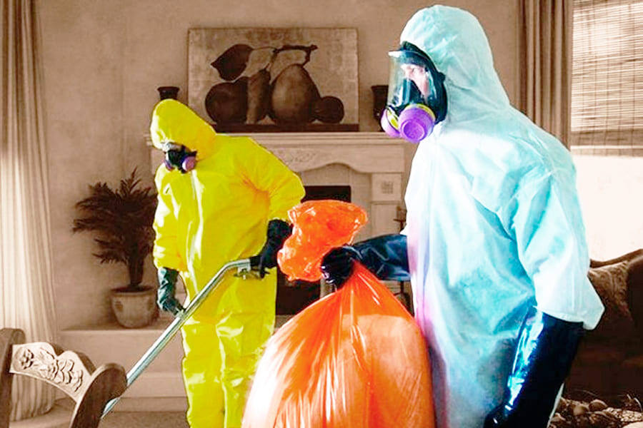 Уборка после смерти