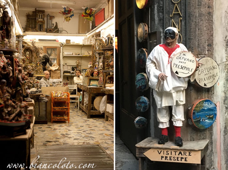 Мастерская презепе в Неаполе (источник: http://www.biancoloto.com/vertep.html)
