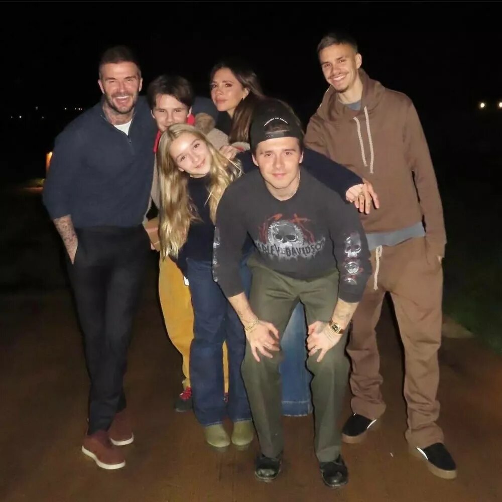 Семья Бекхэм до разлада📷
