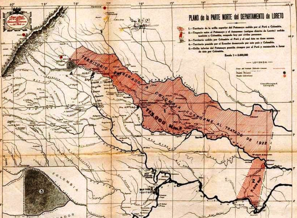 Оспариваемая территория