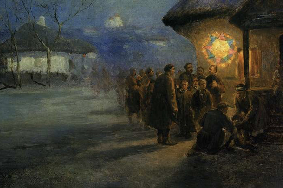 Public Domain / Wikimedia Commons📷Картина Сергея Васильковского «Рождественские Святки» (1900)