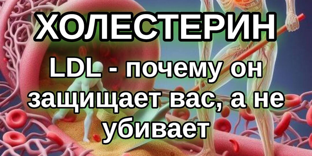 LDL — не «плохой» холестерин. Почему он защищает вас, а не убивает