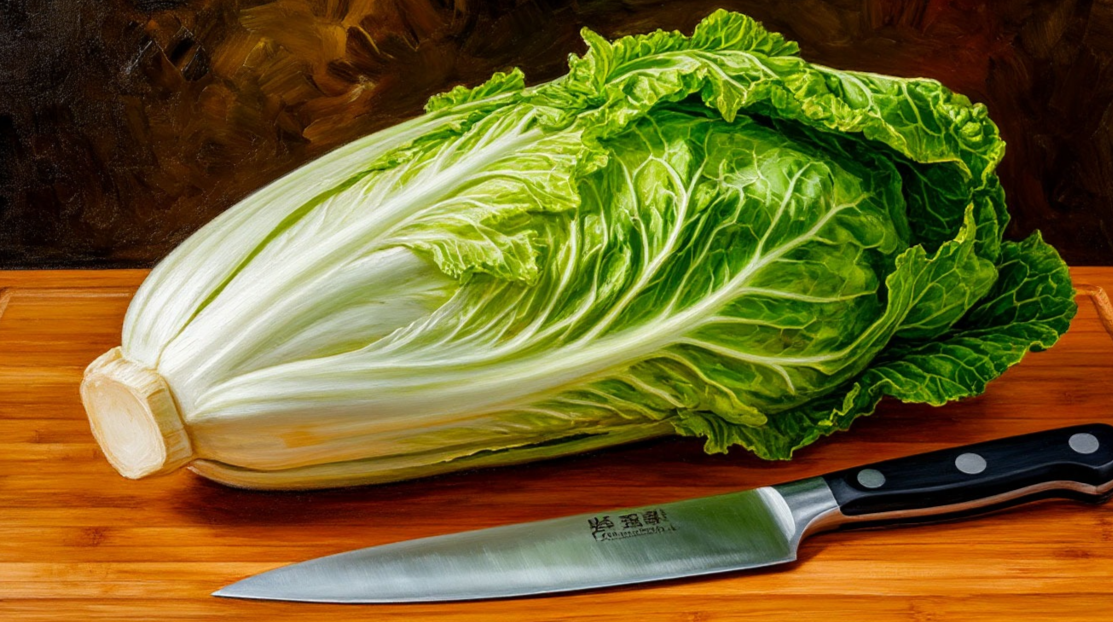 пекинская капуста.картина.масляные краски