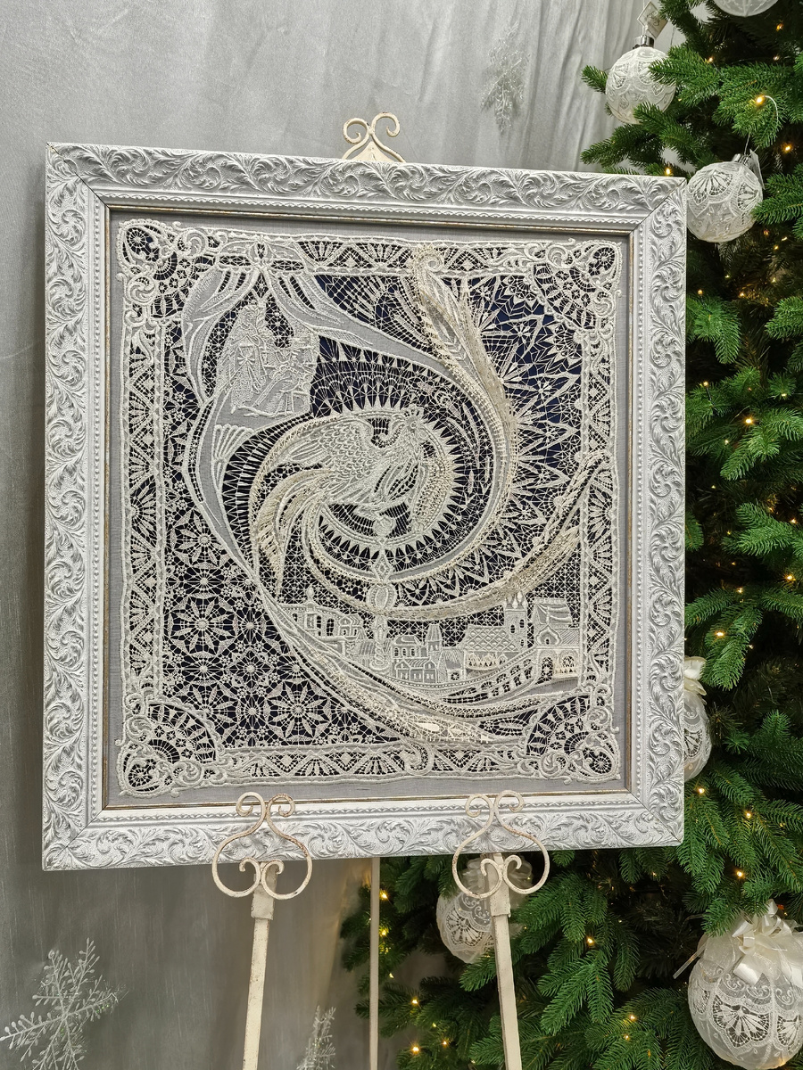 Кадомский вениз. Зимняя Жар-птица. 