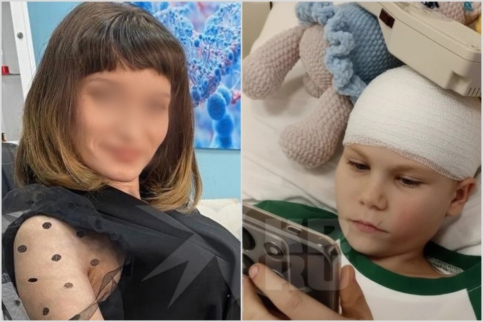    Хозяйка собаки и пострадавшая по ее вине девочка из Хакасии. Фото: архив семьи.