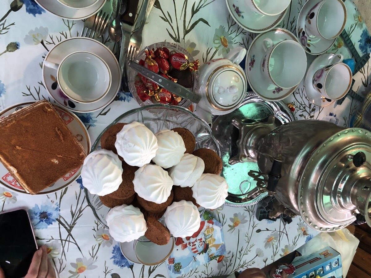 Чаепитие с мамой. г. Брянск