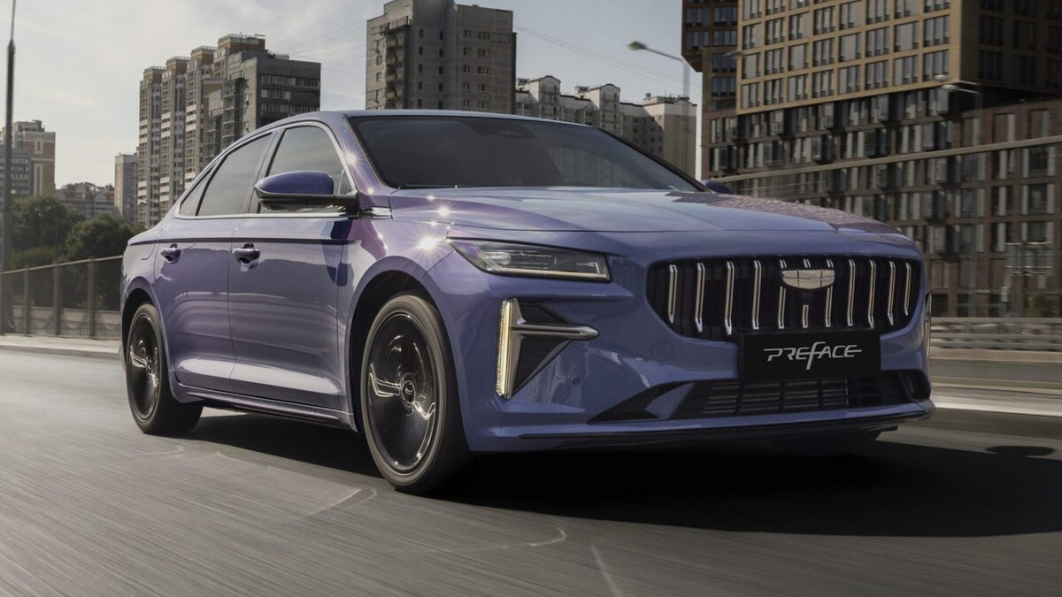    Geely Preface. Фото Geely