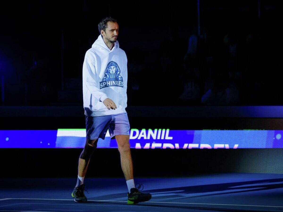    Даниил Медведев | © Соцсети турнира "Трофеи Северной Пальмиры"