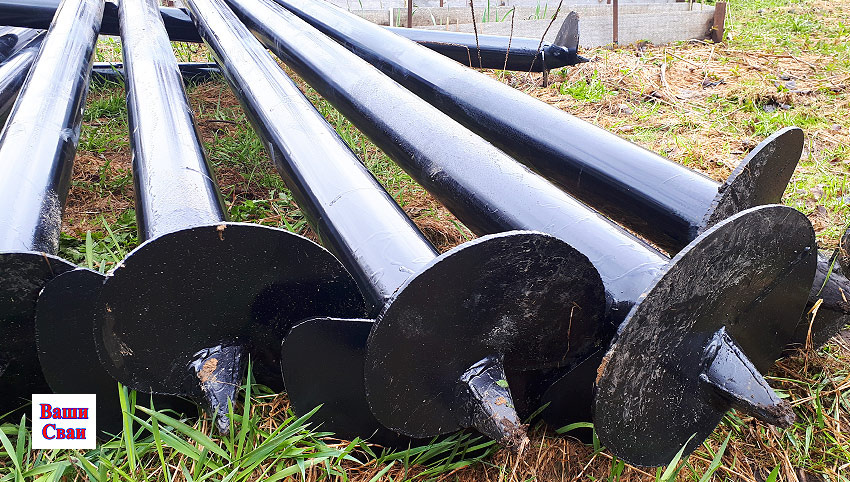 Винтовые сваи 133 мм