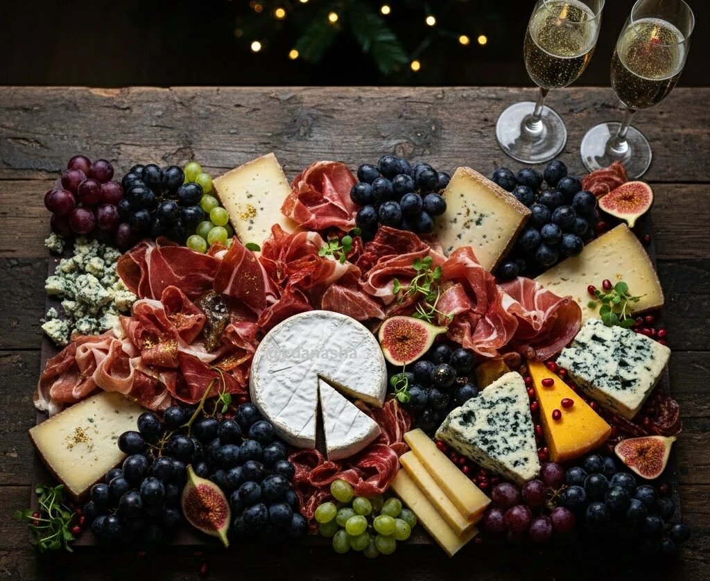 идеальная мясо-сырная тарелка