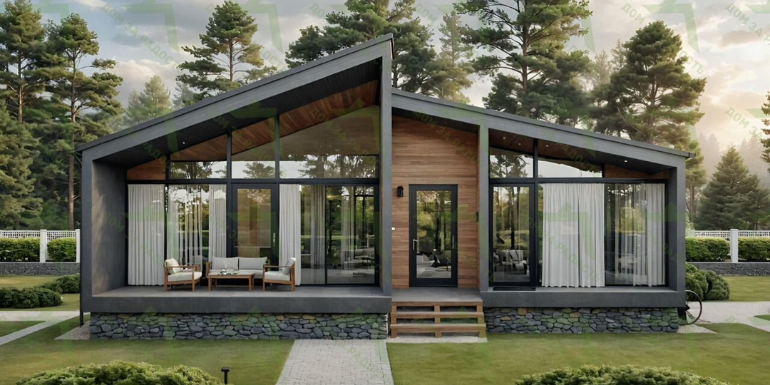 Мечта в стиле хай-тек за 4 миллиона: Как я построил дом будущего из «конструктора»