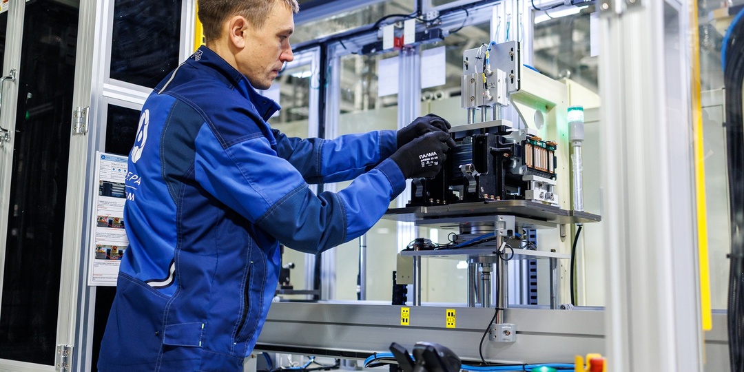 Росатом запустил первую в России гигафабрику