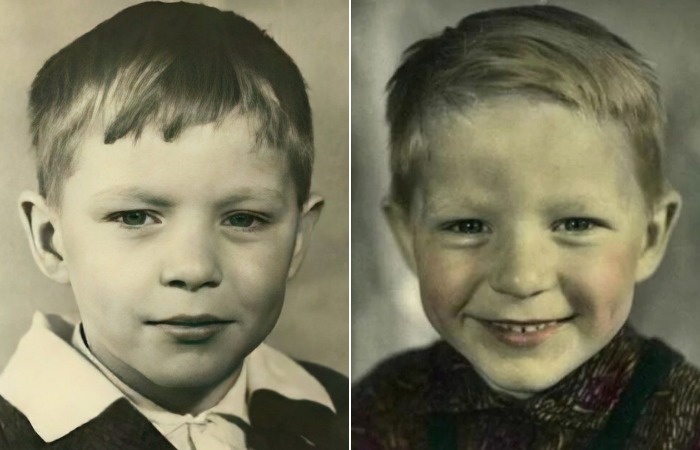 Сергей Маховиков в детстве.